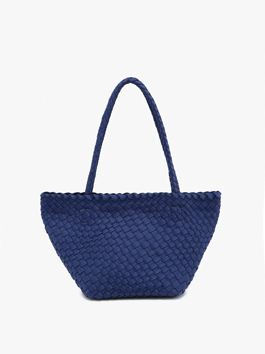 Ava Handwoven Bucket Bag/Tote