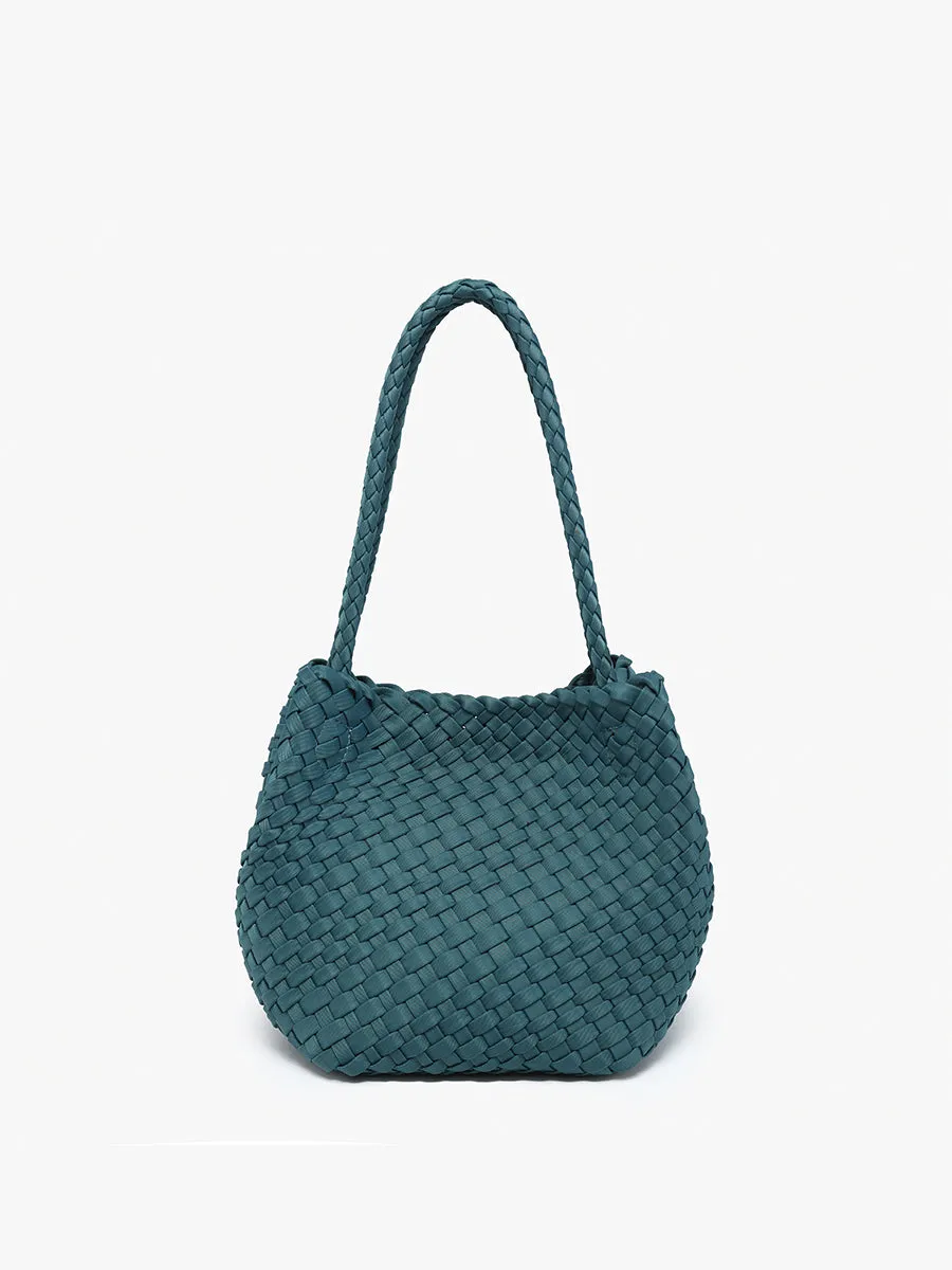 Ava Handwoven Bucket Bag/Tote