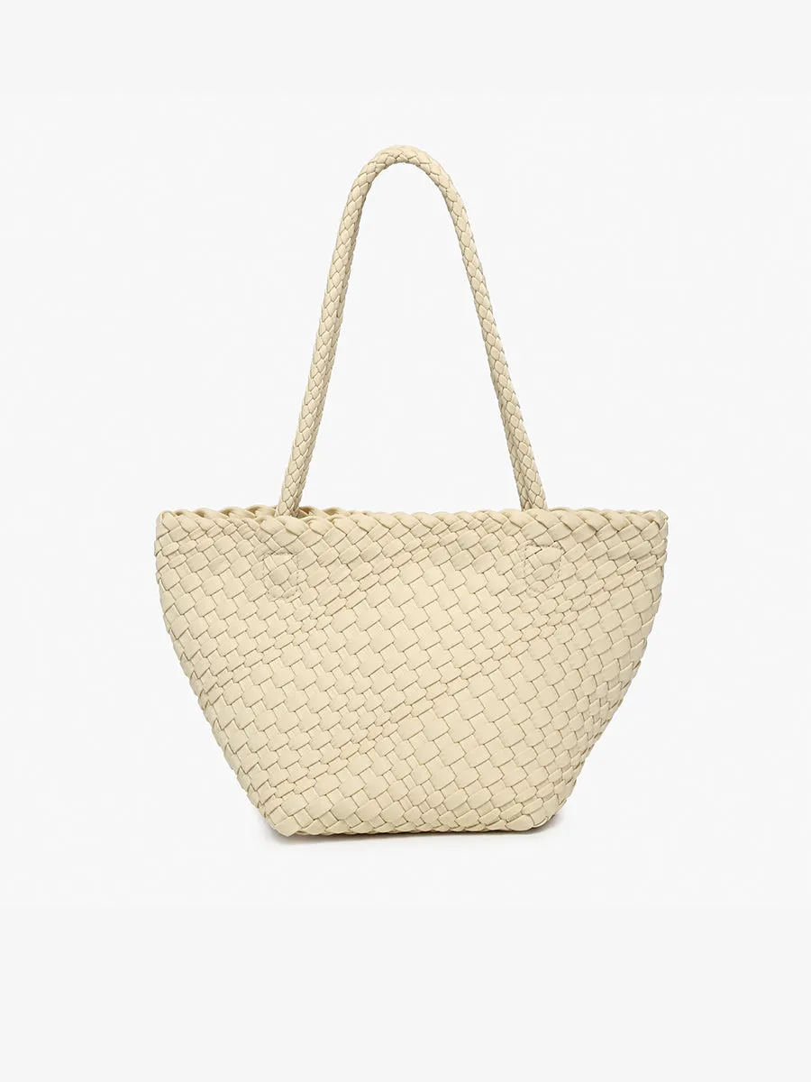 Ava Handwoven Bucket Bag/Tote