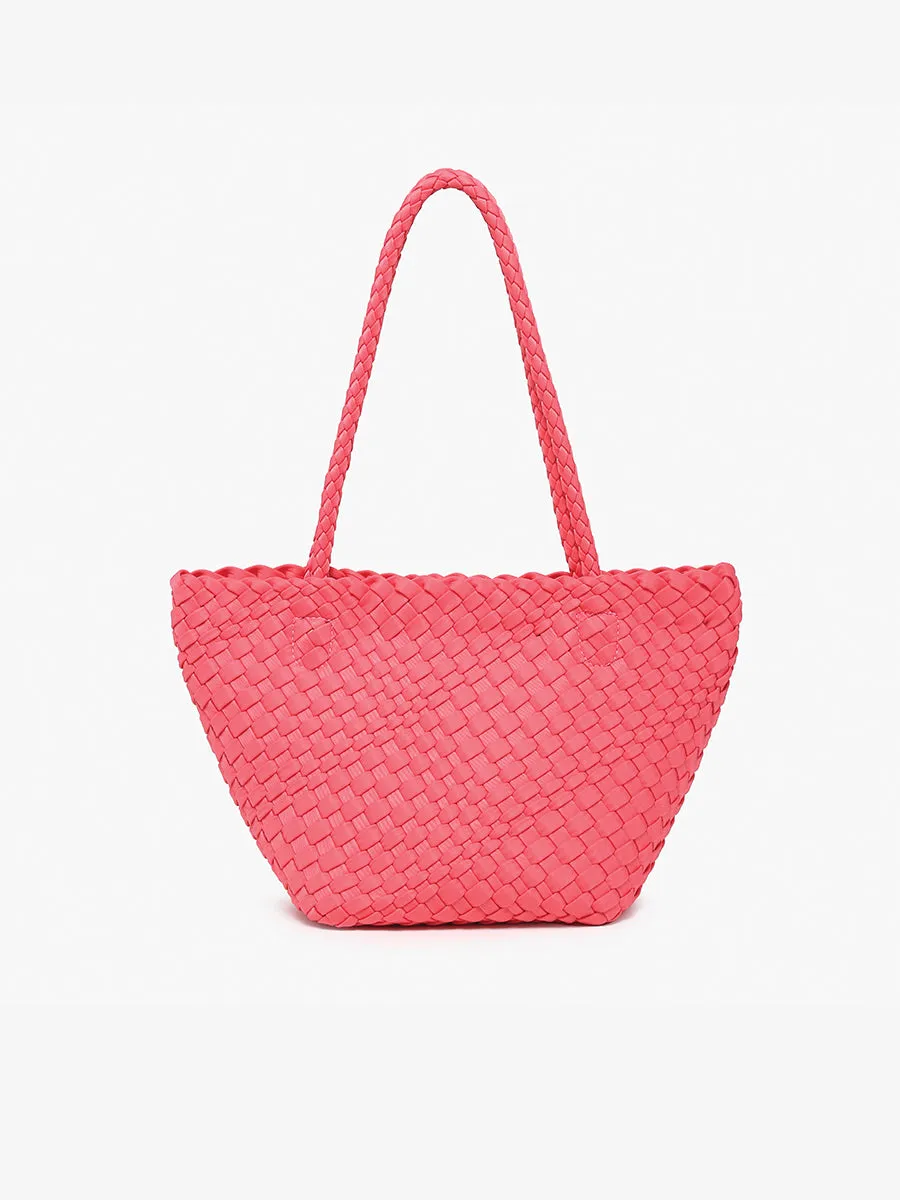 Ava Handwoven Bucket Bag/Tote