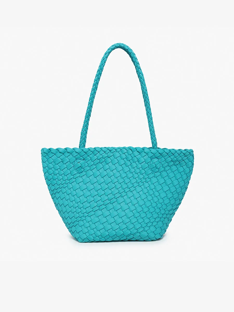 Ava Handwoven Bucket Bag/Tote