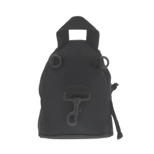 BALENCIAGA Shoulder Bag 656328 Nylon black Oversized Mini Backpack
