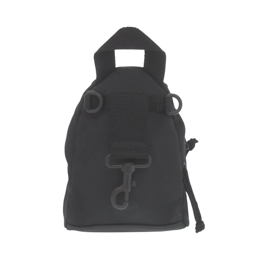 BALENCIAGA Shoulder Bag 656328 Nylon black Oversized Mini Backpack
