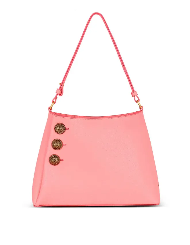 Balmain Embl??me handbag in grained leather