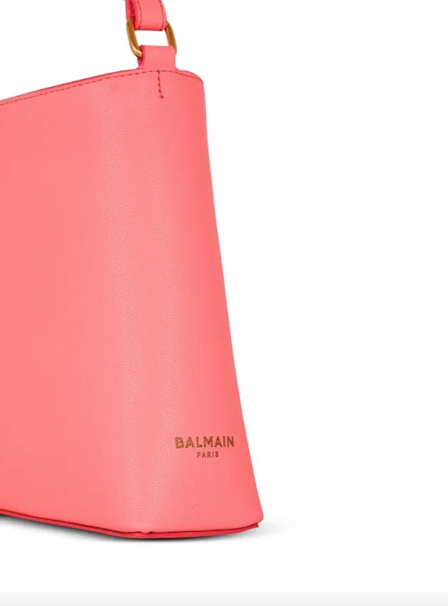 Balmain Embl??me handbag in grained leather