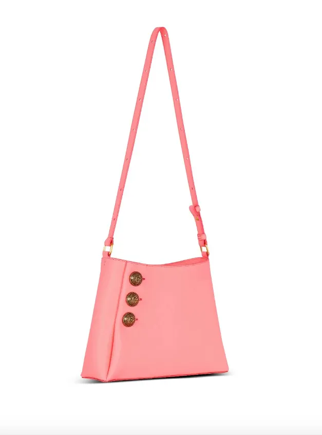 Balmain Embl??me handbag in grained leather
