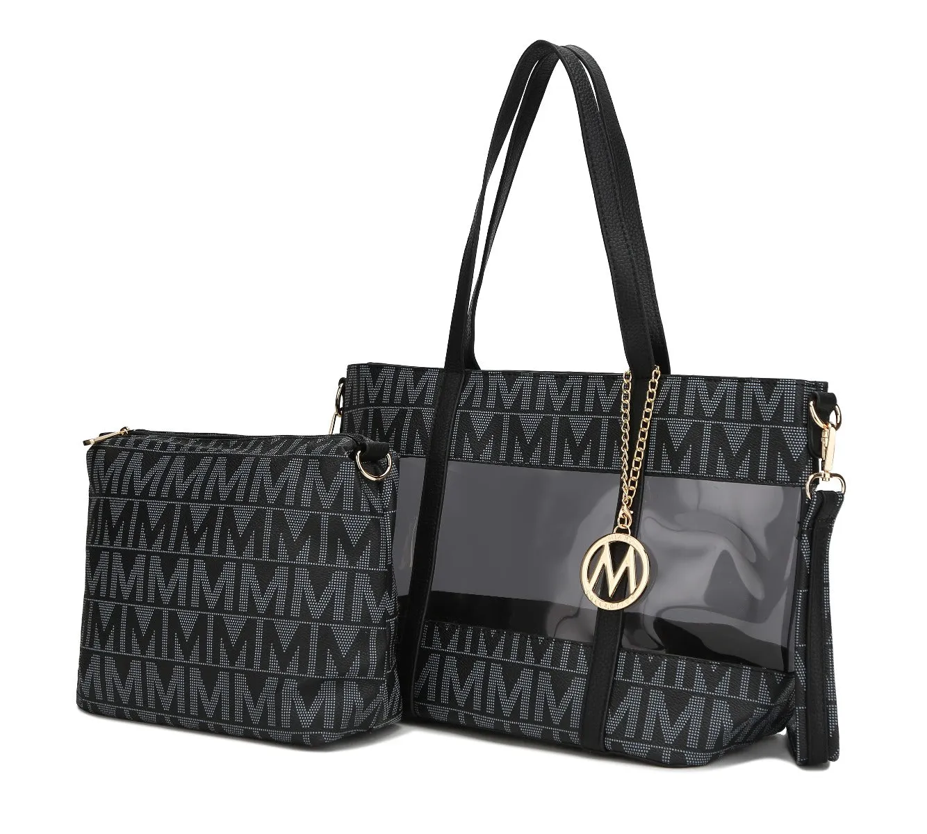 Belinda Signature Tote Bag and Pouch Set