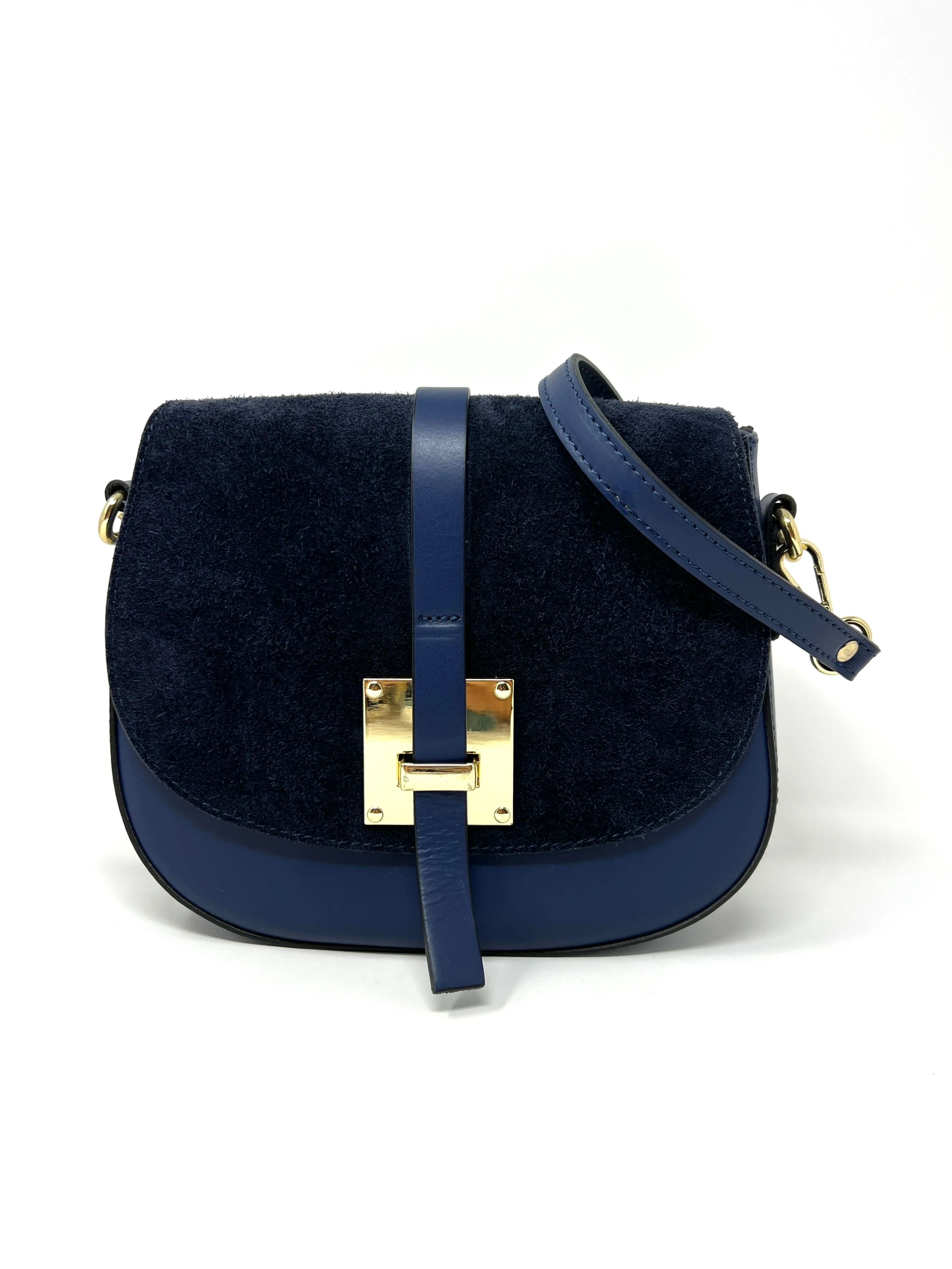BLUE SHOULDER BAG