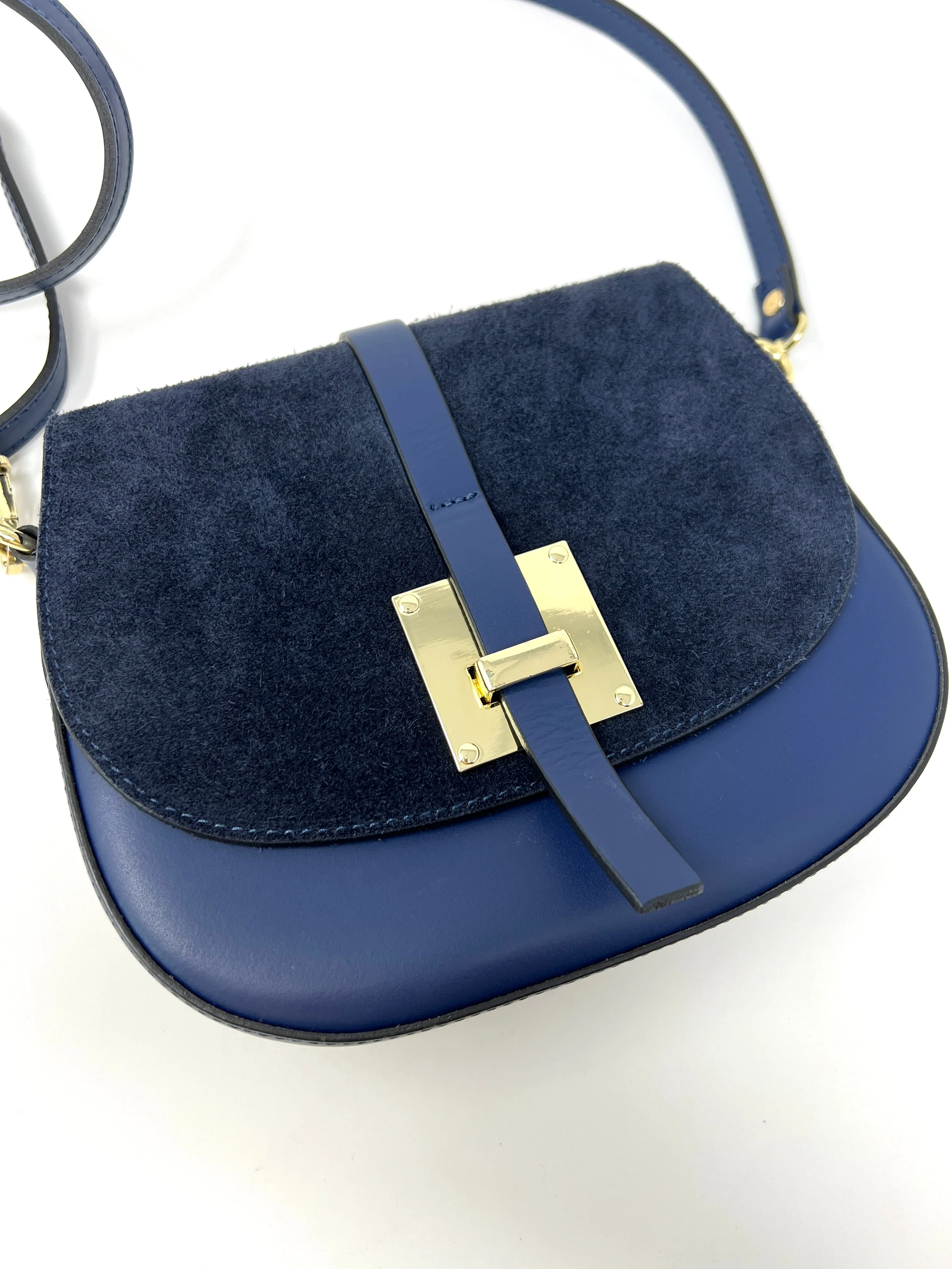 BLUE SHOULDER BAG