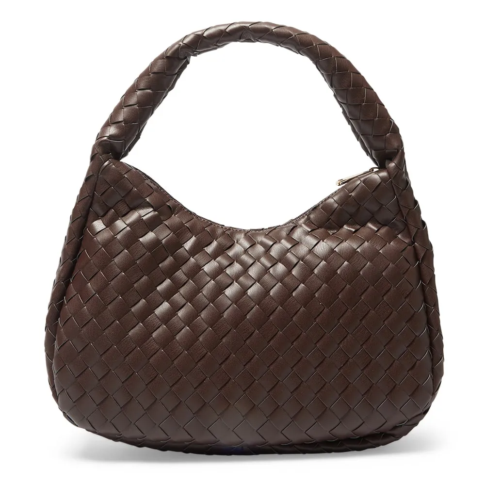 Bobbi Bag in Chocolate Weave