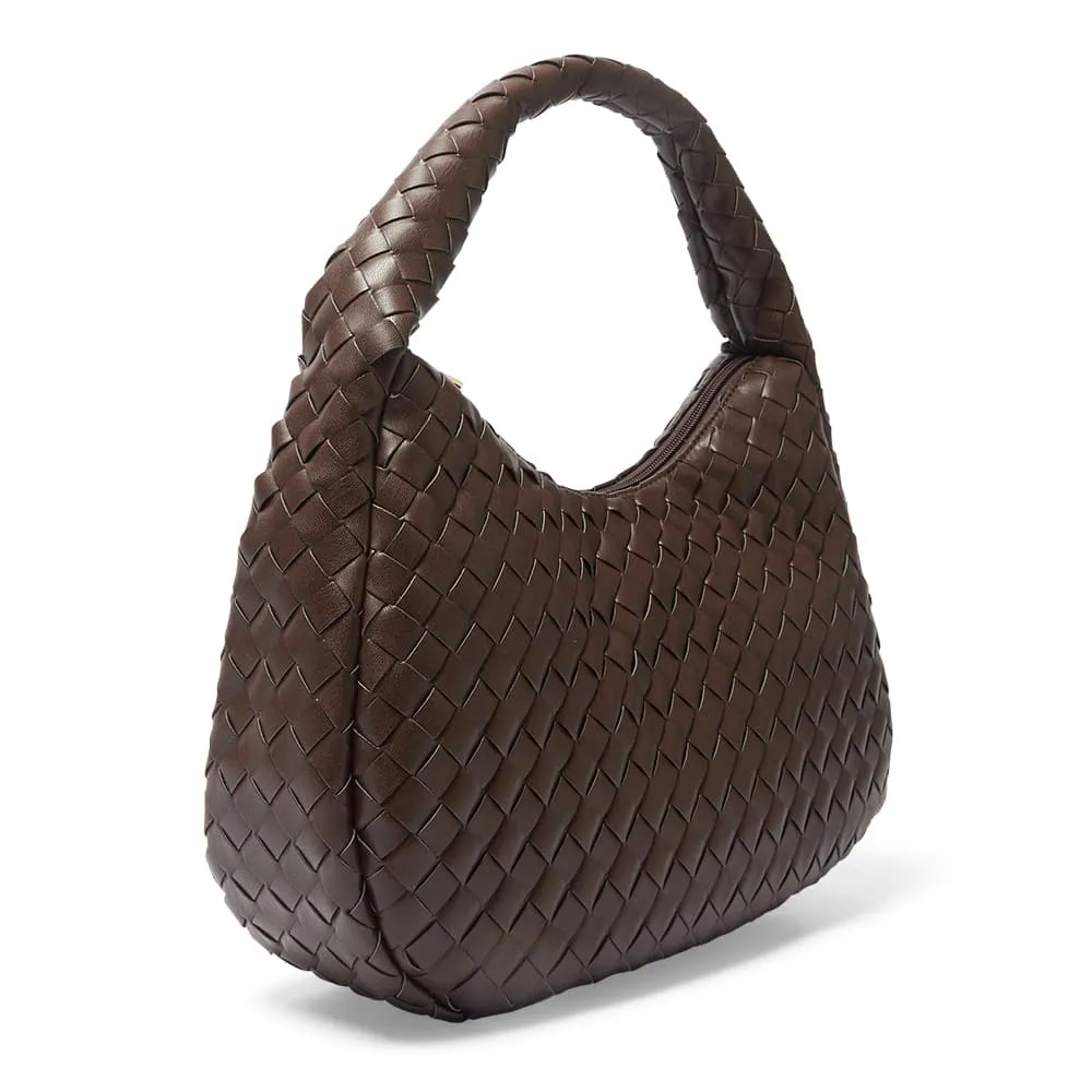 Bobbi Bag in Chocolate Weave