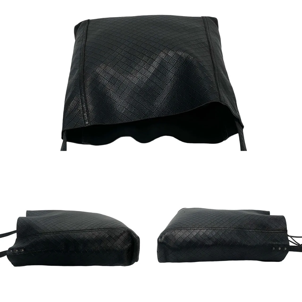 BOTTEGAVENETA Shoulder Bag leather black Intretti Mirage