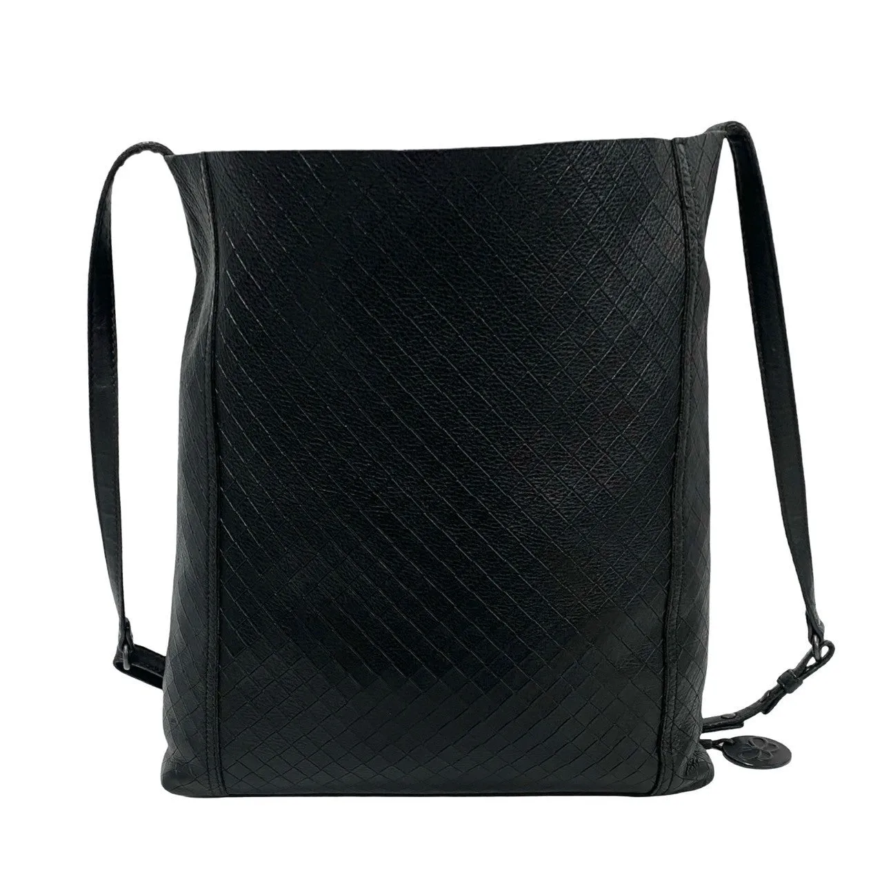 BOTTEGAVENETA Shoulder Bag leather black Intretti Mirage