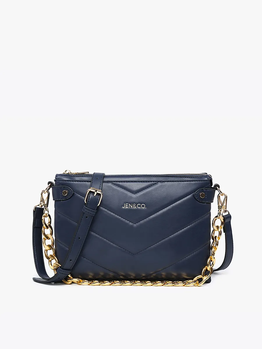 Britt Vegan Puffer Crossbody