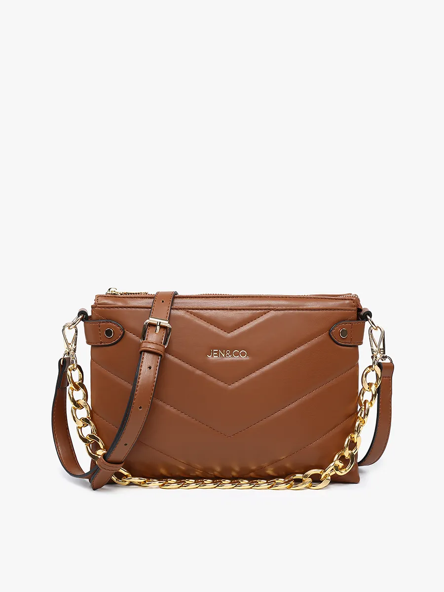 Britt Vegan Puffer Crossbody