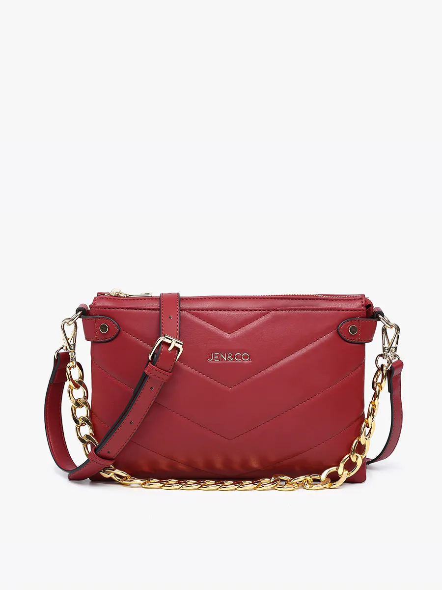 Britt Vegan Puffer Crossbody