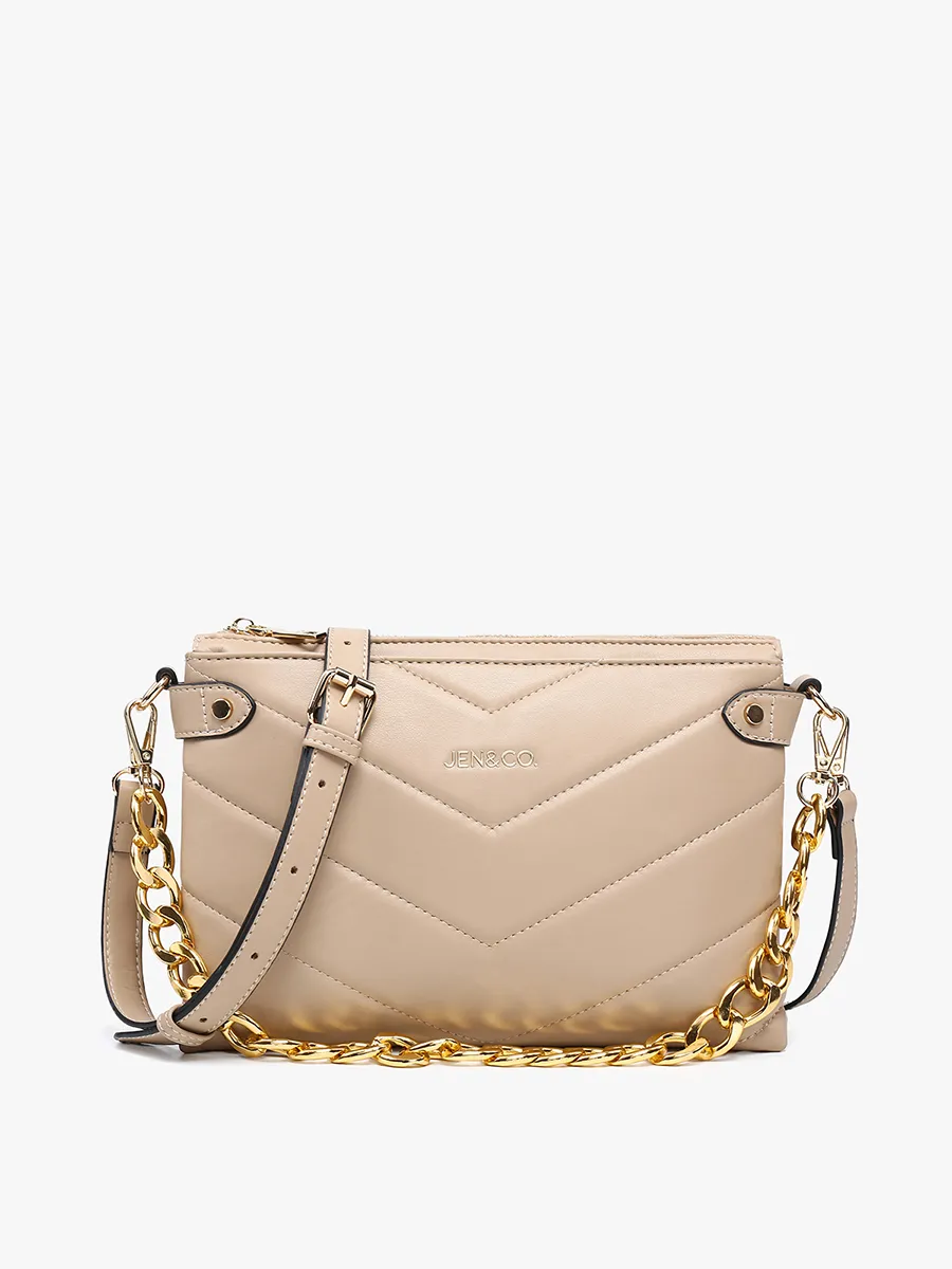 Britt Vegan Puffer Crossbody