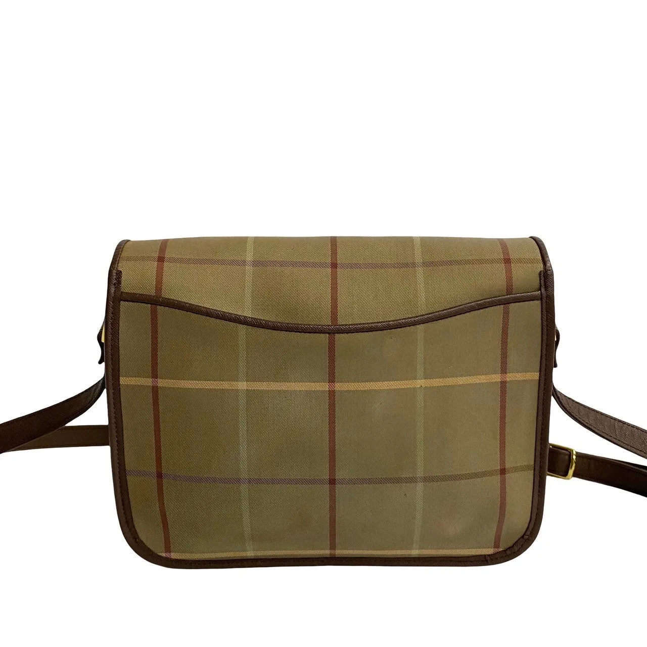 Burberrys Shoulder Bag leather Brown
