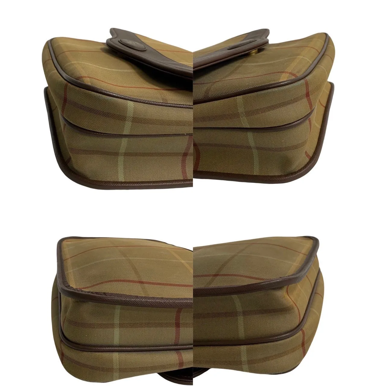Burberrys Shoulder Bag leather Brown
