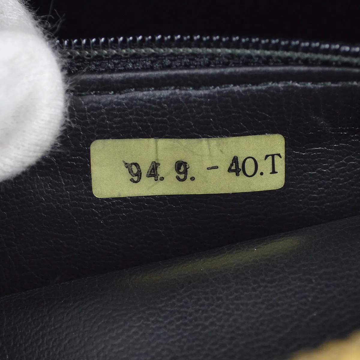 Chanel 1991-1994 Black Velvet Shoulder Tote Bag