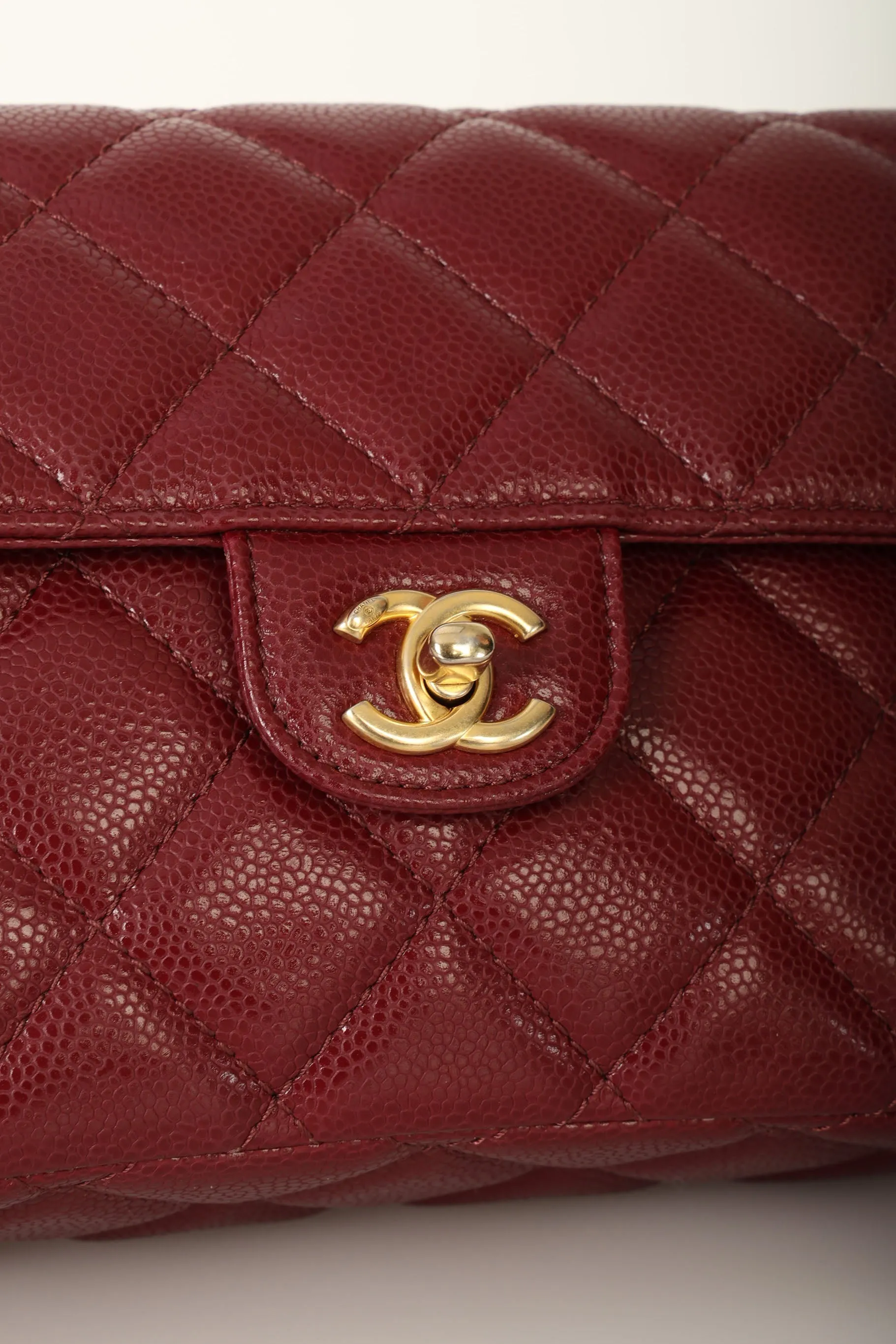 Chanel 2022 Caviar Chain Shoulder Bag
