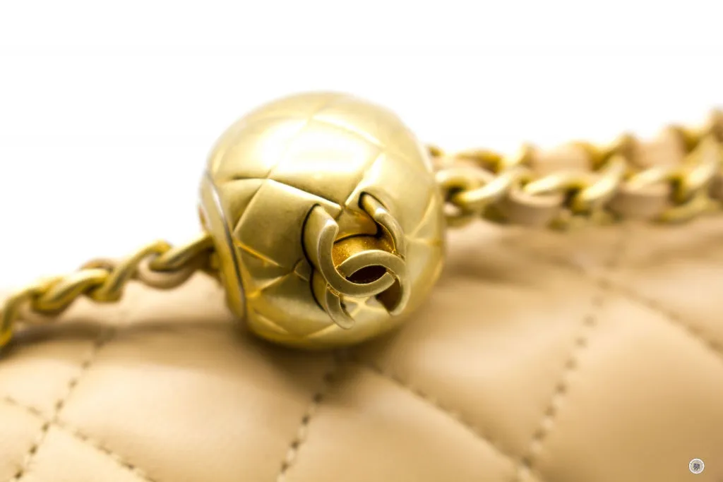 Chanel AS1787B0291 Classic CC Flap  Beige   NG121 Lambskin Shoulder Bags Gbhw