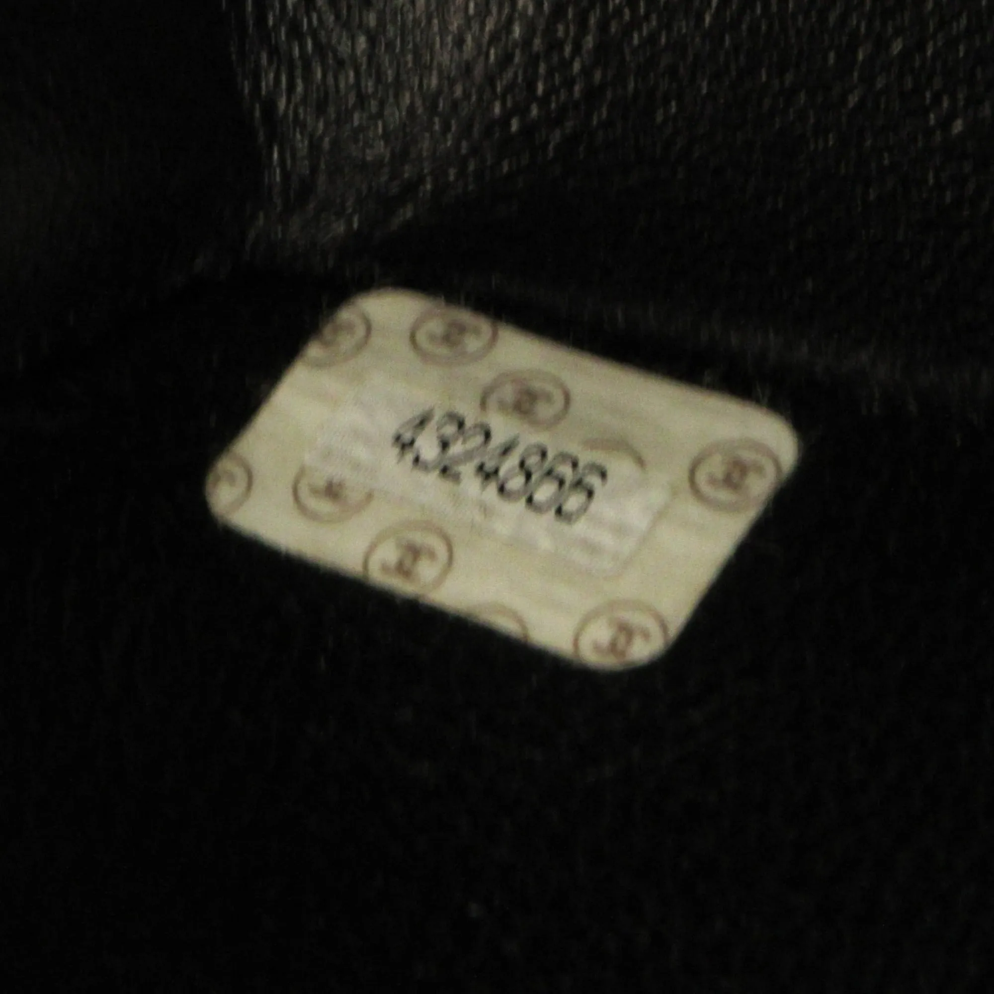 CHANEL Big Matelasse ChainShoulder Bag Black Lambskin (sheep leather)