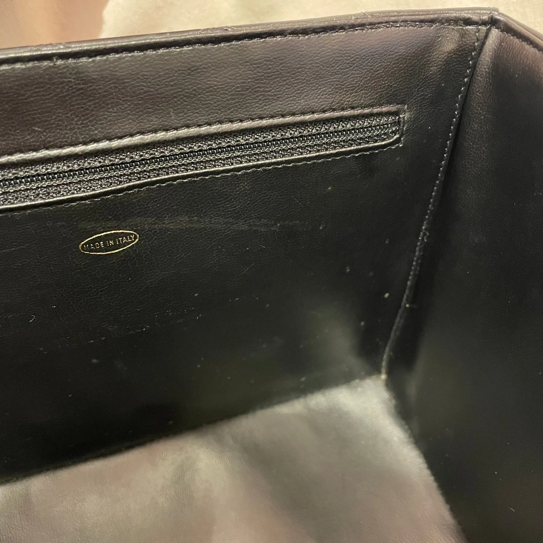Chanel Black Calfskin 2way Shoulder Handbag