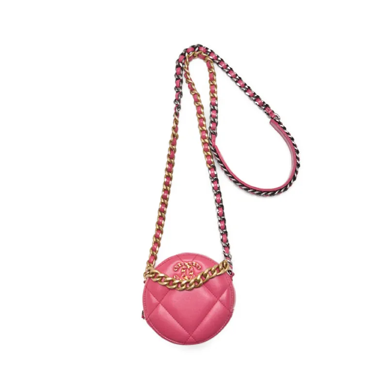 CHANEL ??CHANEL?? CHANEL 19 Matrasse Chain Shoulder  Pink (GenSilver Gold ) Tote Bag  Stunt Bag Lady Hybrid ?? Ship?? Vintage s Online