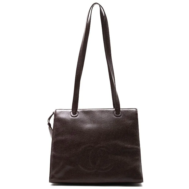 CHANEL ??CHANEL?? COCOMARK  CHARM SHOULDER BAG CABIA SKIN BRUN (GOLD GOLD) TOTO BAG LADY START BAG LADY HYBRAND ?? SHOULDER BAG?? LADY START BAG LADY HYBRAND ??FREE SHOULDER BAG??