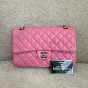 Chanel Classic Flap Pink Shoulder Bag