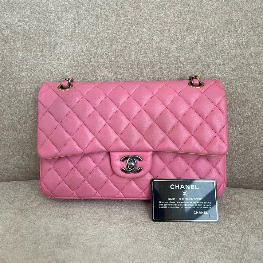 Chanel Classic Flap Pink Shoulder Bag