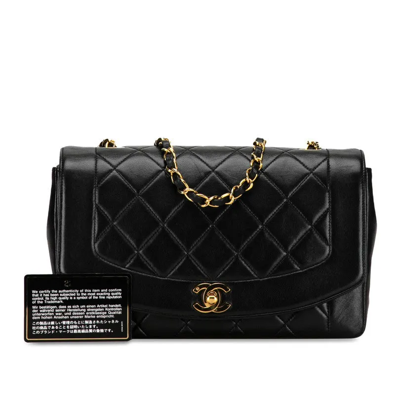 Chanel Diana Flap Crossbody Bag  Leather Shoulder Bag in Good condition