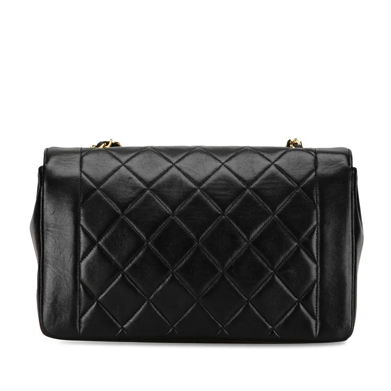 Chanel Diana Flap Crossbody Bag  Leather Shoulder Bag in Good condition
