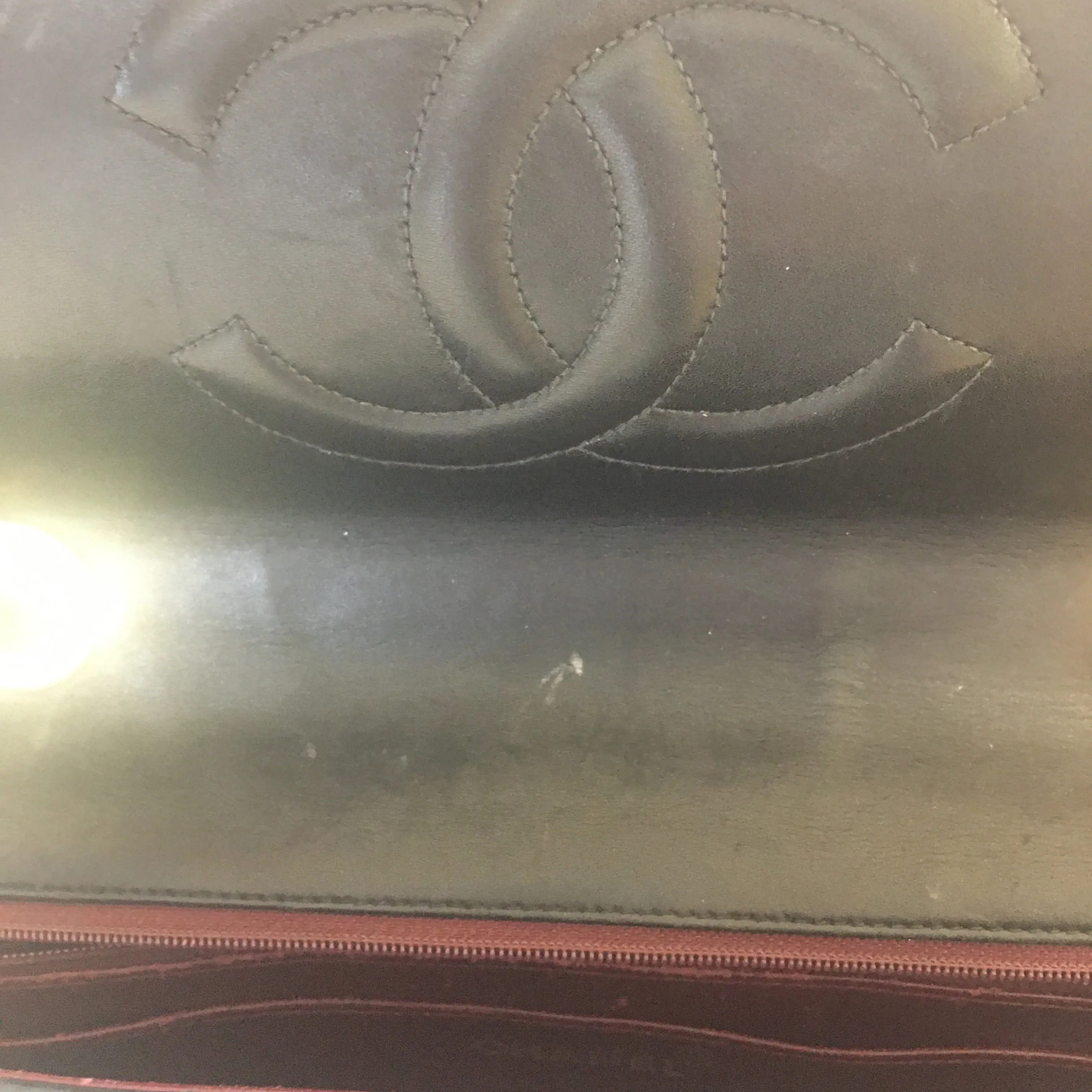 CHANEL Timeless/Classique Maxi Shoulder Bag in Black Leather