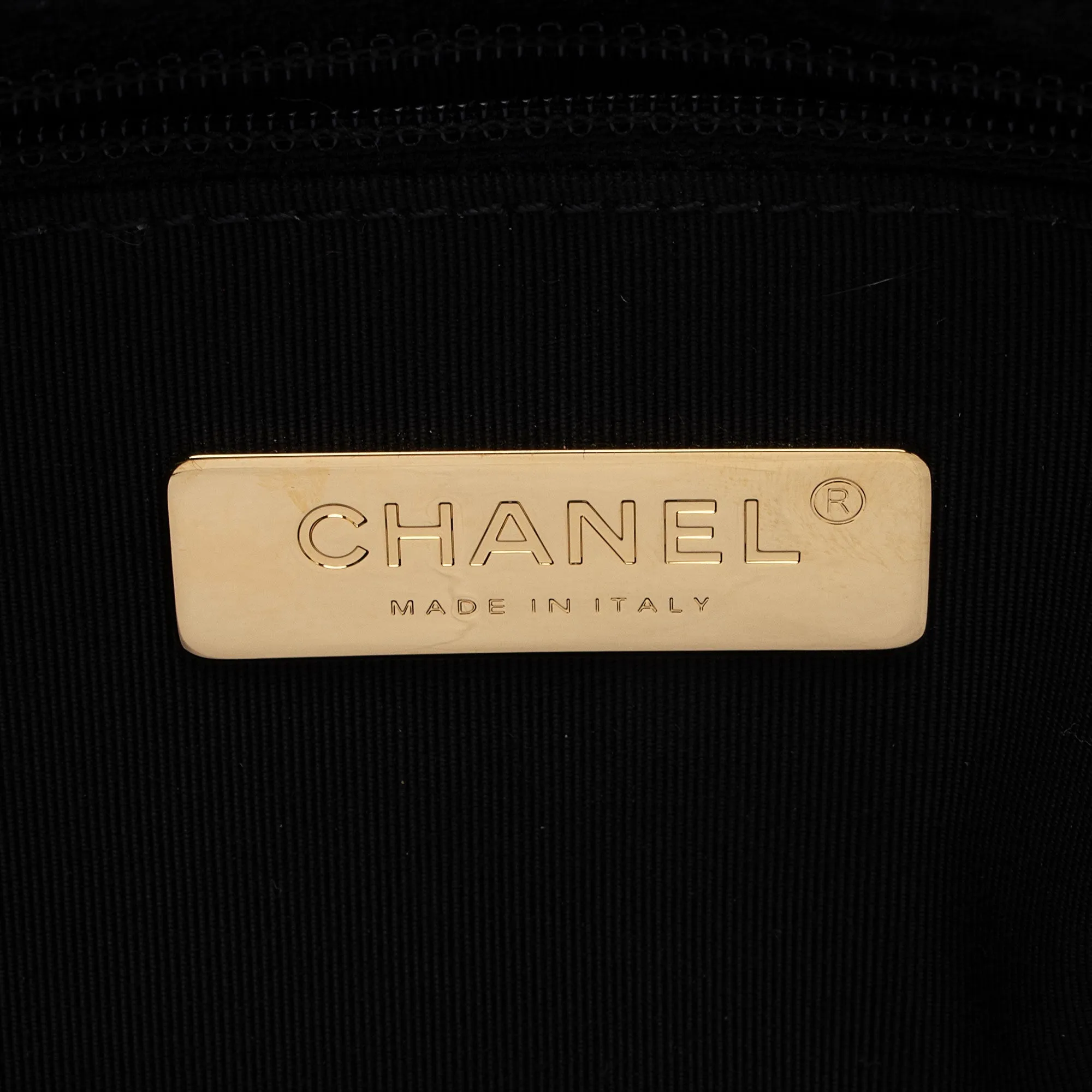 Chanel Tweed Ribbon 19 Medium Flap Shoulder Bag (SHF-xjNEFu)