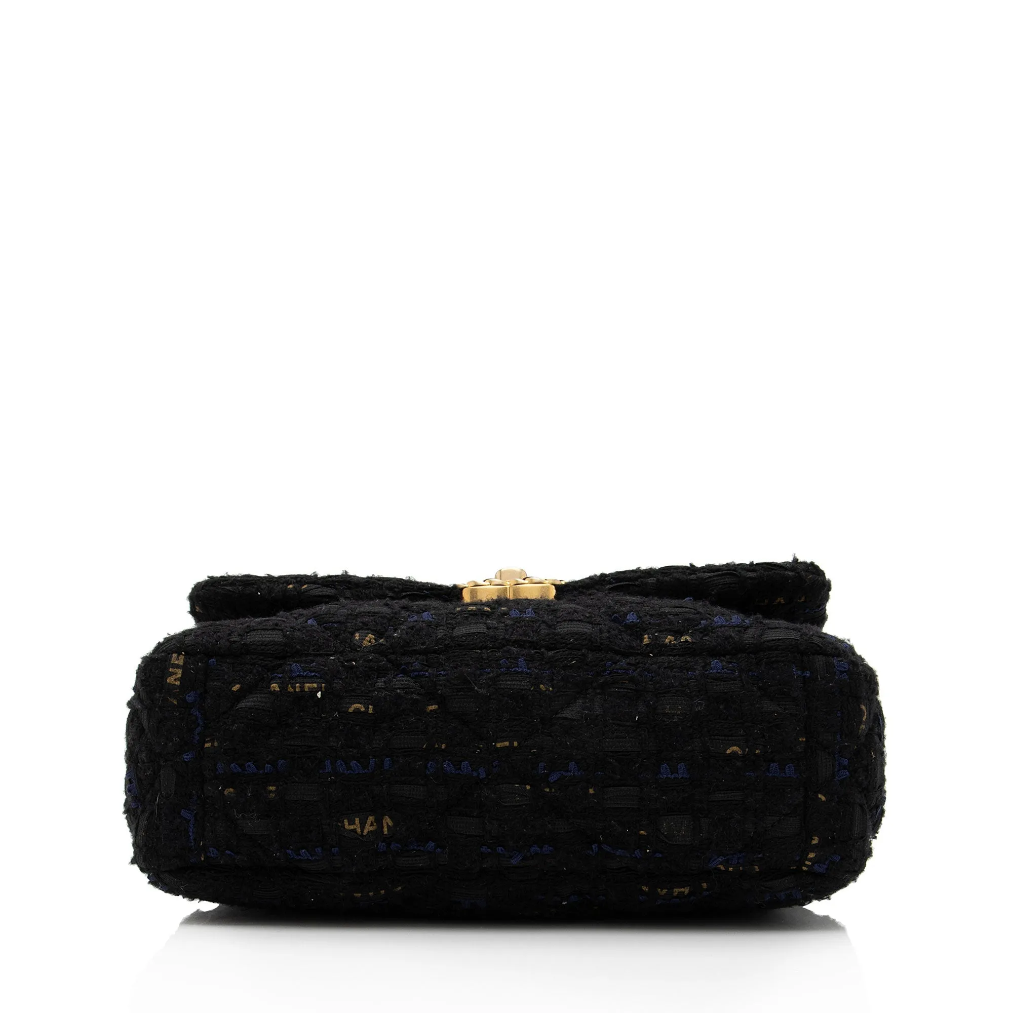 Chanel Tweed Ribbon 19 Medium Flap Shoulder Bag (SHF-xjNEFu)