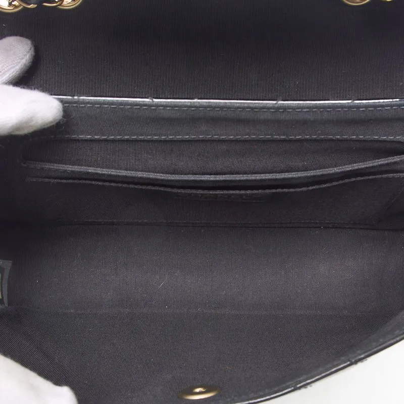 Chanel V-stick Turn-Lock Chain Shoulder Emal Black  Shoulder Bag  Shoulder Bag Mini Shoulder Ladies Bag Hybrid ?? Ship?? SS Himalan Bookstore Online