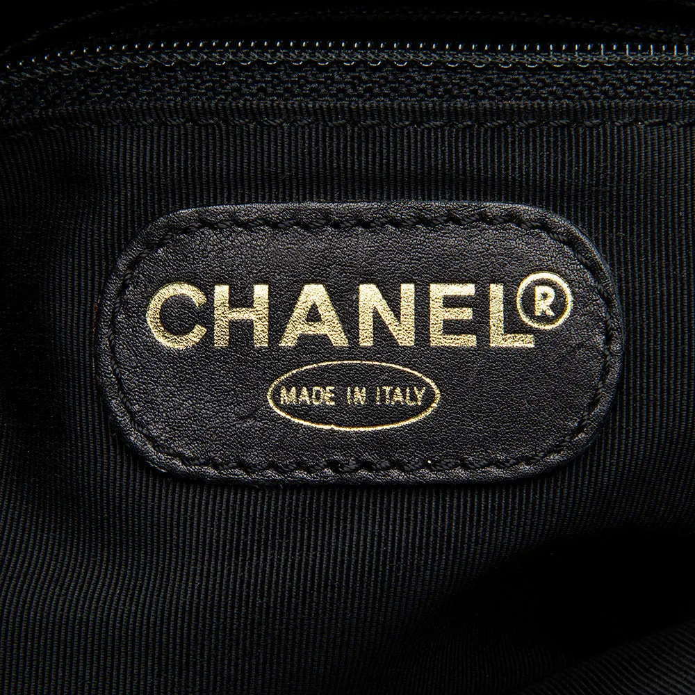 Chanel Vintage Leather CC Tassel Shoulder Bag (SHF-12835)