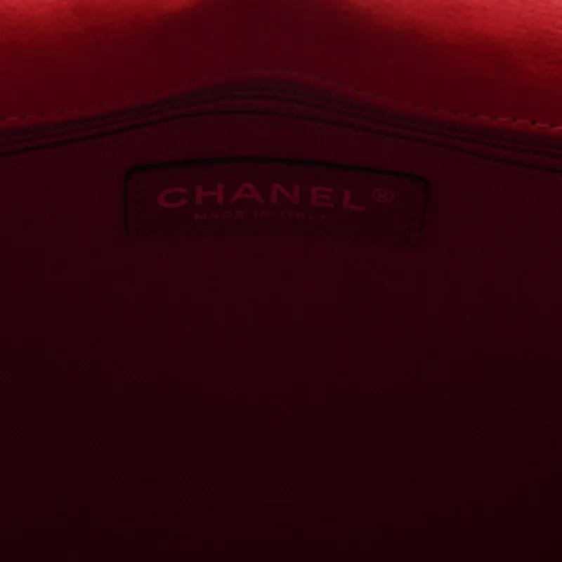 CHANEL/CHANEL Matrasse Turn-Lock Chain Shoulder  S Red (Silver )  Shoulder Bag Lady Shoulder Bag Hybrid ?? Ship?? Dutch Shark Online