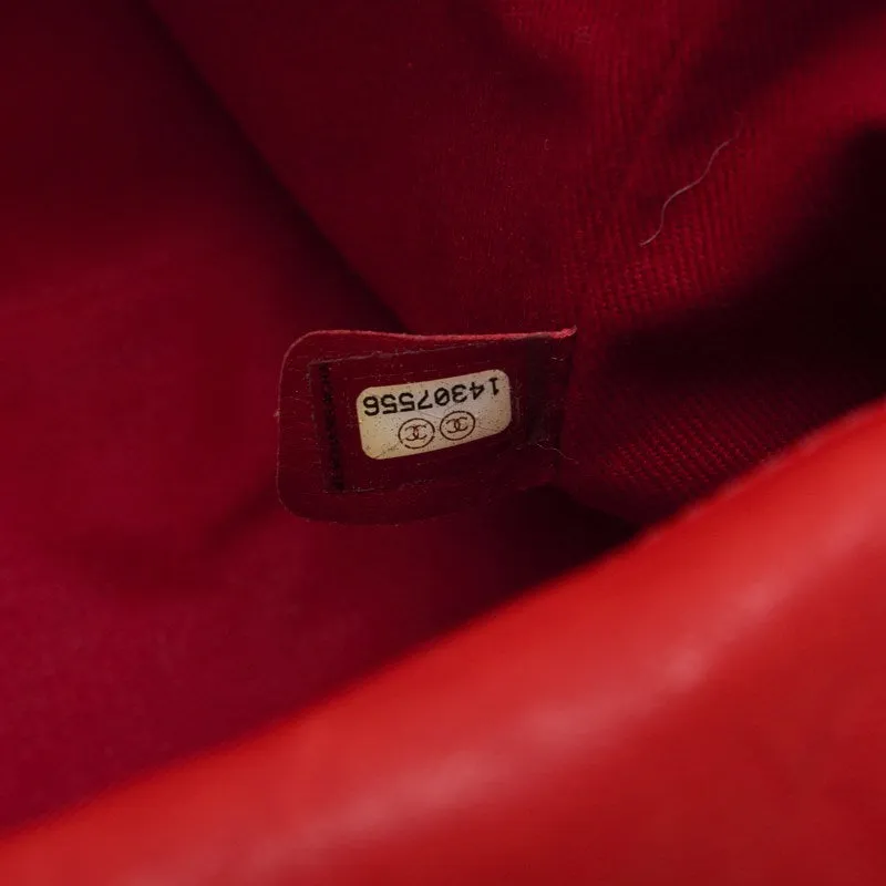 CHANEL/CHANEL Matrasse Turn-Lock Chain Shoulder  S Red (Silver )  Shoulder Bag Lady Shoulder Bag Hybrid ?? Ship?? Dutch Shark Online