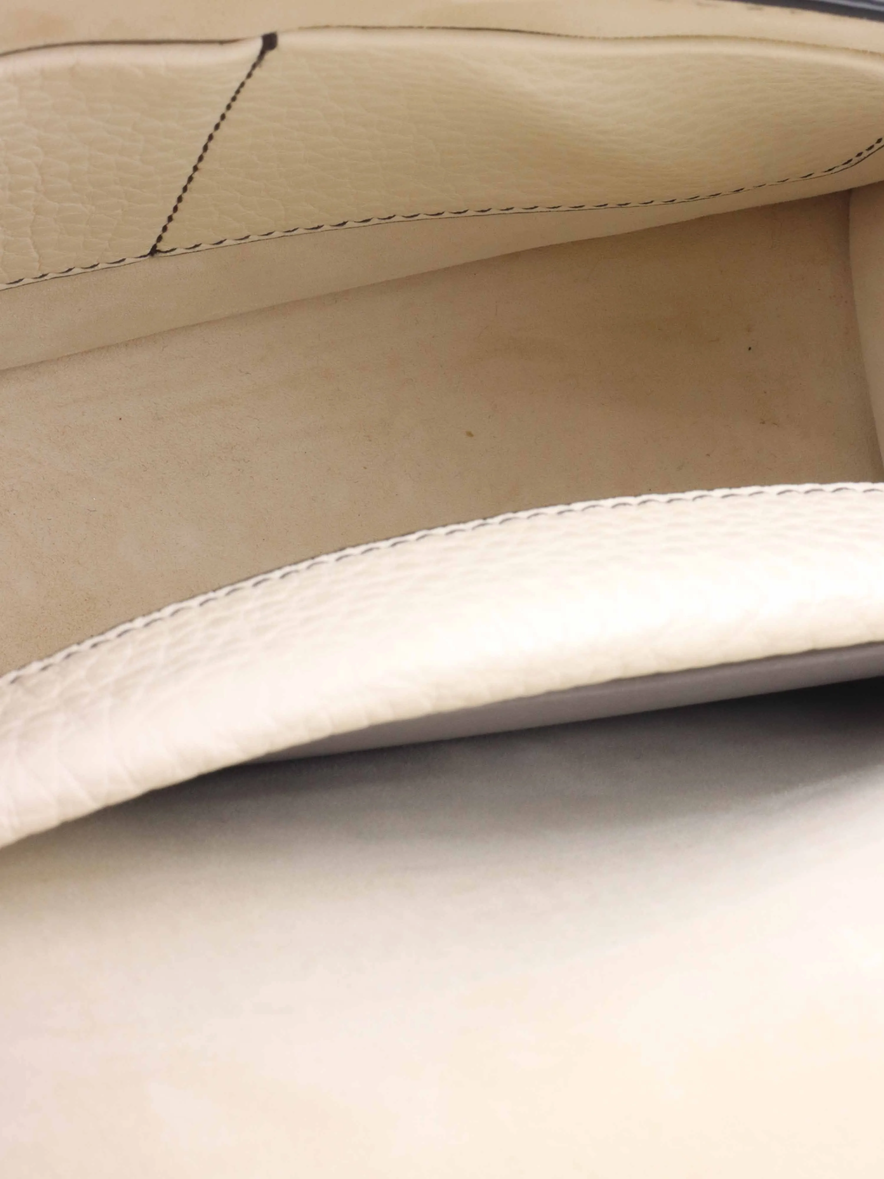Christian Dior White DIor Shoulder Bag