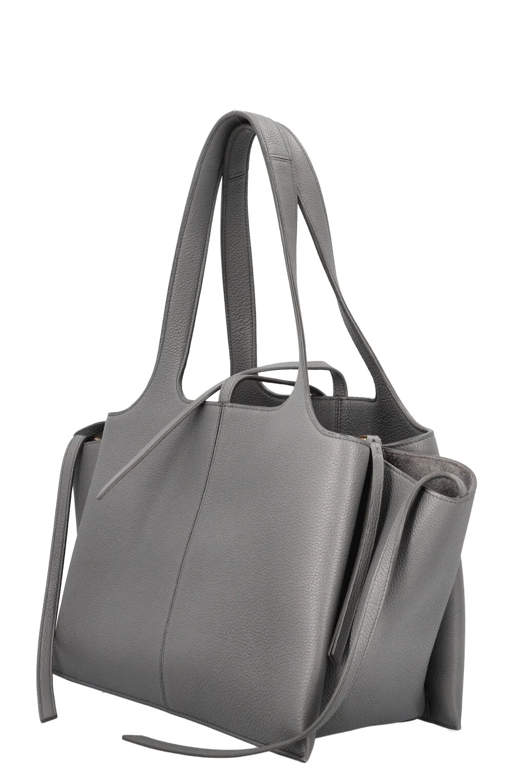 C??LINE Medium Trifold Shoulder Bag Grey