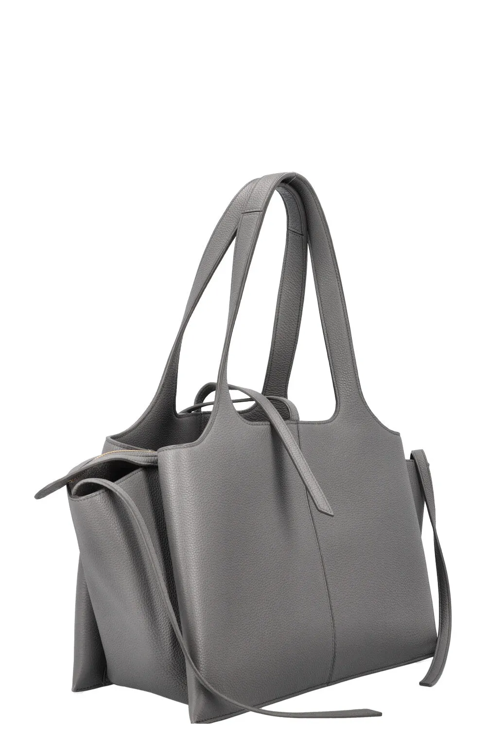 C??LINE Medium Trifold Shoulder Bag Grey