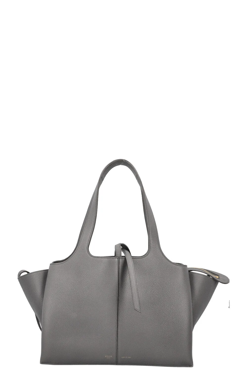 C??LINE Medium Trifold Shoulder Bag Grey