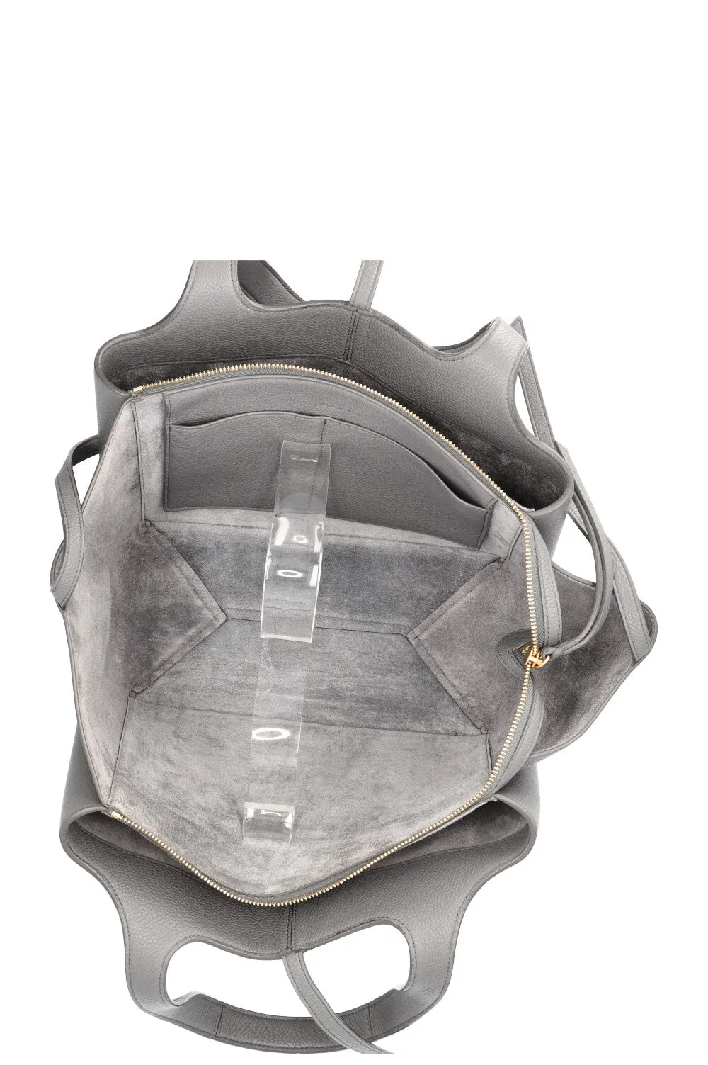 C??LINE Medium Trifold Shoulder Bag Grey