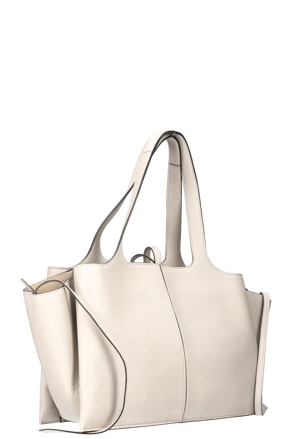 C??LINE Tri Fold Shoulder Bag Beige