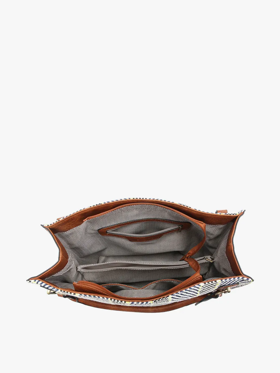 Connar Vegan Striped Tote