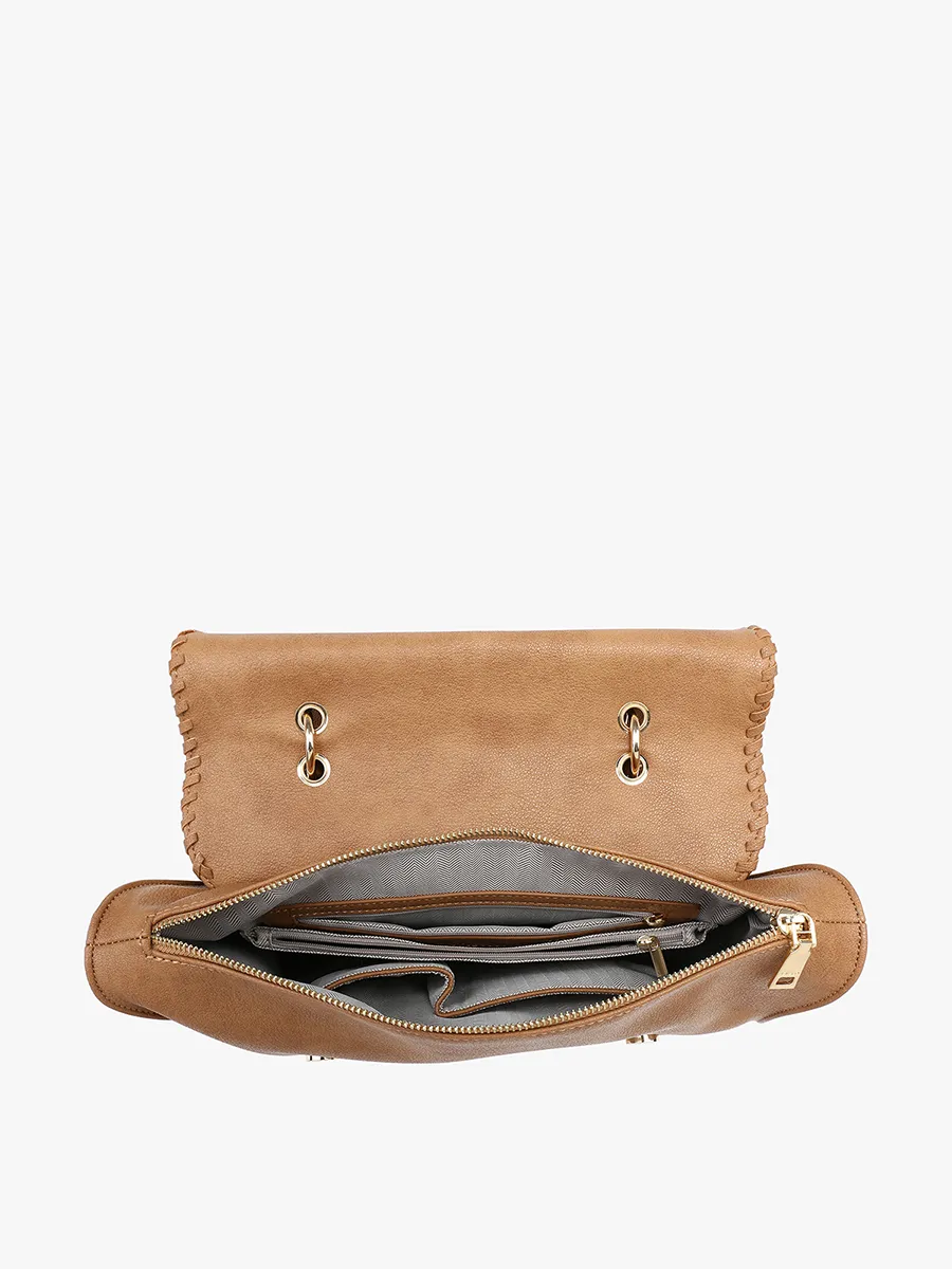 Cricket Vegan Studded Hobo/Tote