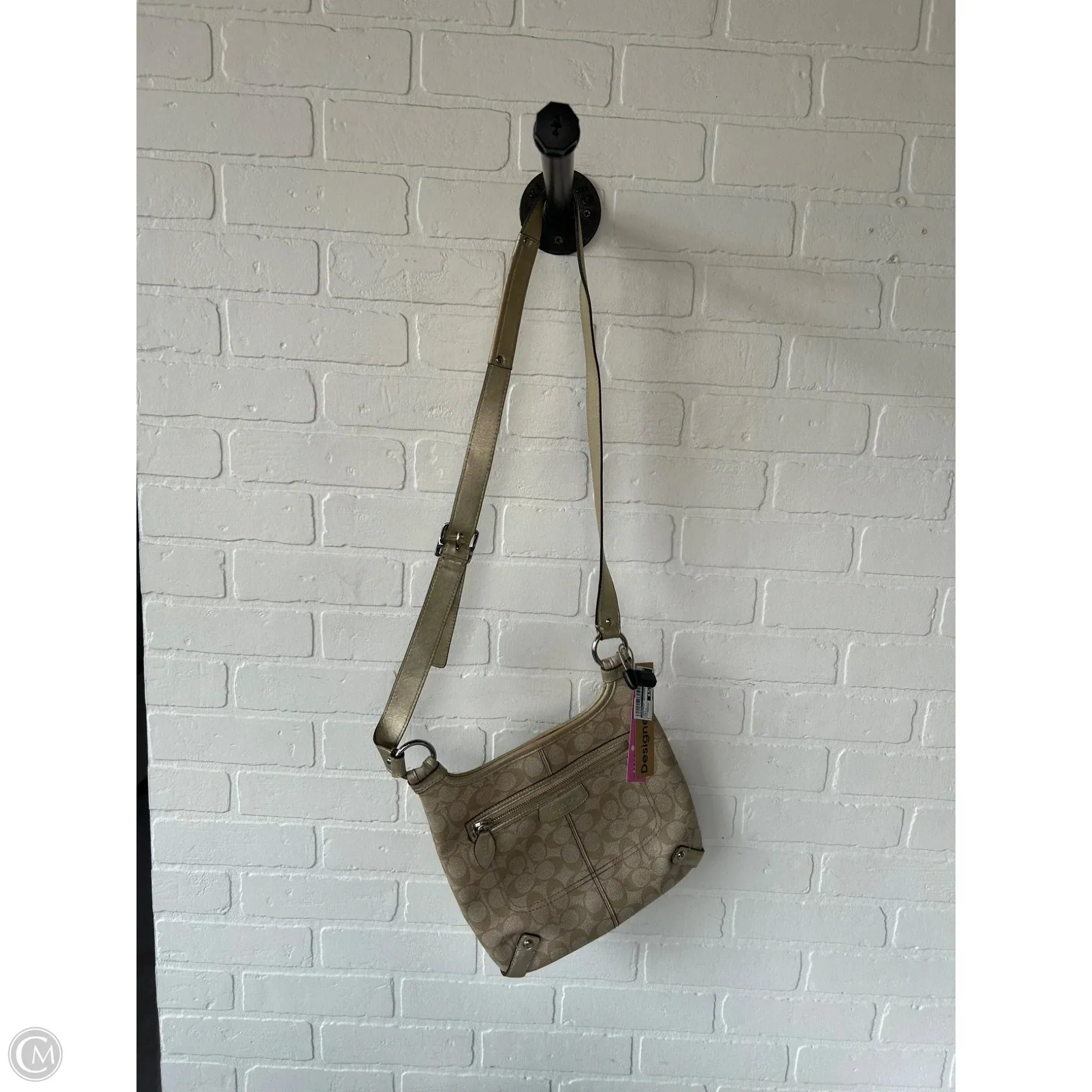 Crossbody Designer By Coach, Size: Medium